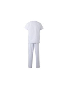 CONJUNTO PIJAMA SANITARIO BLANCO VELILLA 800 2