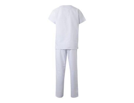 CONJUNTO PIJAMA SANITARIO BLANCO VELILLA 800