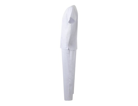 CONJUNTO PIJAMA SANITARIO BLANCO VELILLA 800