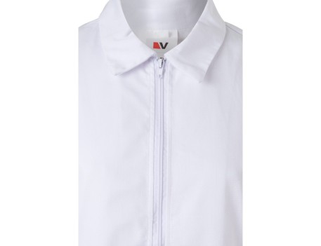 CHAQUETA SANITARIA MUJER ENTALLADA BLANCA VELILLA 590