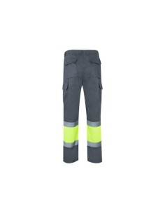 PANTALÓN ALTA VISIBILIDAD GRIS/AMARILLO FLUOR 2