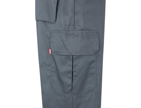 PANTALÓN ALTA VISIBILIDAD GRIS/AMARILLO FLUOR