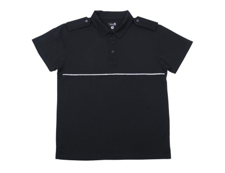 POLO MANGA CORTA ELITE DRY COOL NEGRO