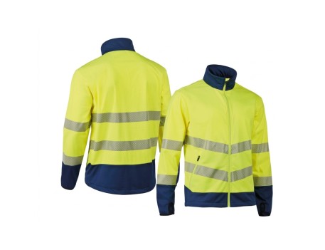 SOFTSHELL LIGERO ALTA VISIBILIDAD BICOLOR
