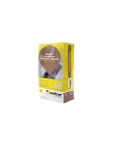 WEBER PRAL PRISMA ACERO 25KG MONOCAPA RAL