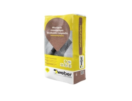 WEBER PRAL PRISMA ACERO 25KG MONOCAPA RAL