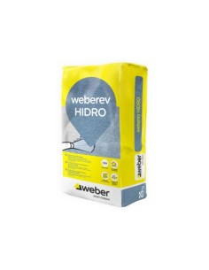 WEBEREV HIDRO BLANCO 25KG ENFOSCADO MINERAL
