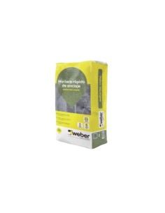 WEBER CRONO 25KG REPARADOR RÁPIDO ANCLAJES