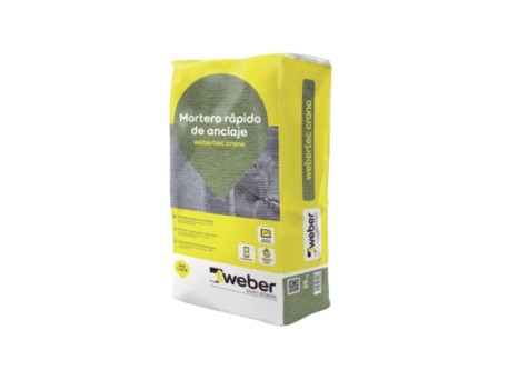 WEBER CRONO 25KG REPARADOR RÁPIDO ANCLAJES