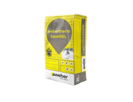 WEBERTHERM BASE GEL ADHESIVO SATE GRIS 25KG