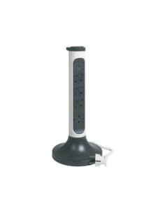 BASE MÚLTIPLE VERTICAL 4 TOMAS 2P+T 2M LEGRAND