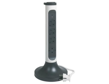 BASE MÚLTIPLE VERTICAL 4 TOMAS 2P+T 2M LEGRAND