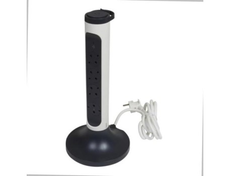BASE MÚLTIPLE VERTICAL 4 TOMAS 2P+T 2M LEGRAND