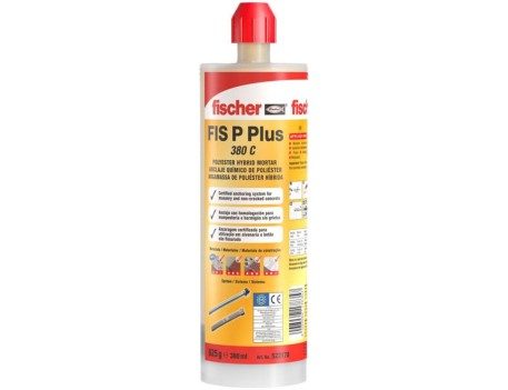 ANCLAJE QUÍMICO FIS P PLUS 380ML FISCHER