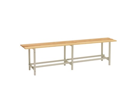 BANCO VESTUARIO MADERA DESMONTABLE 1500X475X320MM