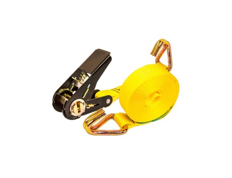 CINTA AMARRE RATCHET 25MM 5M GANCHOS CERRADOS