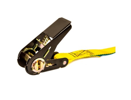 CINTA AMARRE RATCHET 25MM 5M GANCHOS CERRADOS