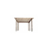 PÉRGOLA RECTANGULAR BEMUS 4X3.6M MADERA PEFC