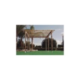 PÉRGOLA RECTANGULAR BEMUS 4X3.6M MADERA PEFC