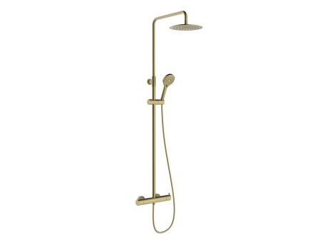 CONJUNTO DUCHA EXTERIOR BRUSHED GOLD NEXT