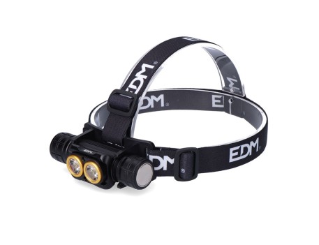 LINTERNA FRONTAL LED 3000LM RECARGABLE EDM