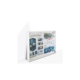 TABLÓN ANUNCIOS DISEÑO-10 H 46X35CM BLANCO