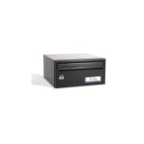 BUZÓN BARAJAS NEGRO 245X250X124 CERRADURA GRADO I