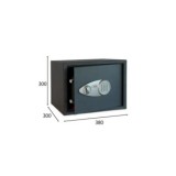 CAJA FUERTE ALPHA-30 BTV SEGURIDAD DOMÉSTICA
