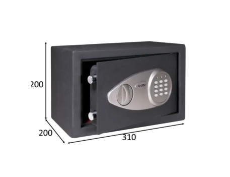 CAJA FUERTE ALPHA-20 BTV PARA HOGAR Y OFICINA