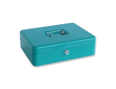 CAJA CAUDALES-14 VERDE BTV 300X240X90MM ACERO