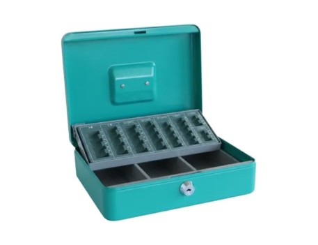 CAJA CAUDALES-14 VERDE BTV 300X240X90MM ACERO