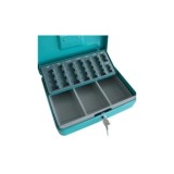 CAJA CAUDALES-14 VERDE BTV 300X240X90MM ACERO