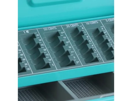 CAJA CAUDALES-14 VERDE BTV 300X240X90MM ACERO