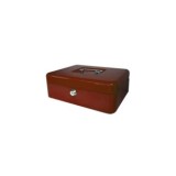 CAJA CAUDALES-14 ROJA BTV 300X240X90MM ACERO