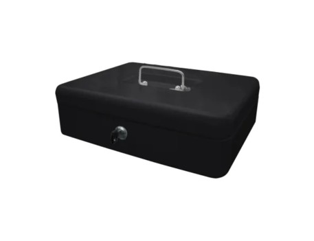 CAJA CAUDALES-14 NEGRA BTV 300X240X90MM ACERO