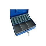 CAJA CAUDALES-14 AZUL BTV 300X240X90MM ACERO