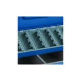 CAJA CAUDALES-14 AZUL BTV 300X240X90MM ACERO