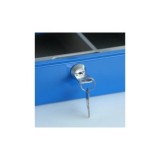 CAJA CAUDALES-14 AZUL BTV 300X240X90MM ACERO