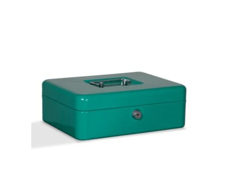CAJA CAUDALES-13 VERDE BTV 300X240X90MM ACERO