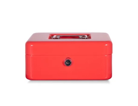 CAJA CAUDALES-12 ROJA BTV 200X160X90MM