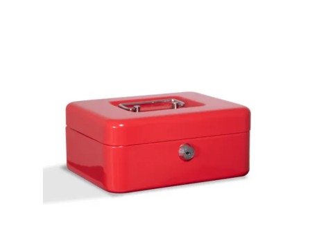 CAJA CAUDALES-12 ROJA BTV 200X160X90MM