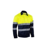CAZADORA BICOLOR ALTA VISIBILIDAD AMARILLO/MARINO
