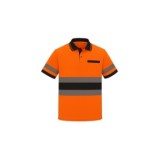 POLO FORTE AV MANGA CORTA NARANJA