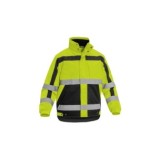 PARKA FORTE BICOLOR AV AMARILLO/NEGRO