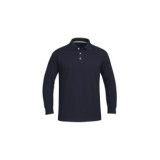 POLO MANGA LARGA MARINO