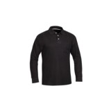 POLO MANGA LARGA NEGRO