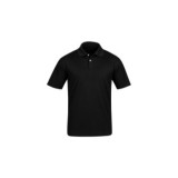 POLO MANGA CORTA NEGRO