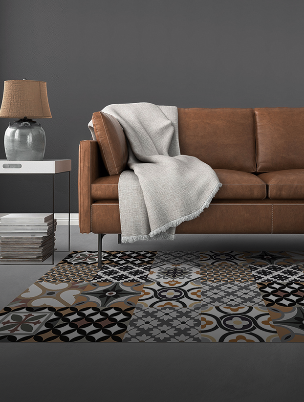 Imagen de ejemplo de alfombras de la sección de decoración de Grupo Doncel.